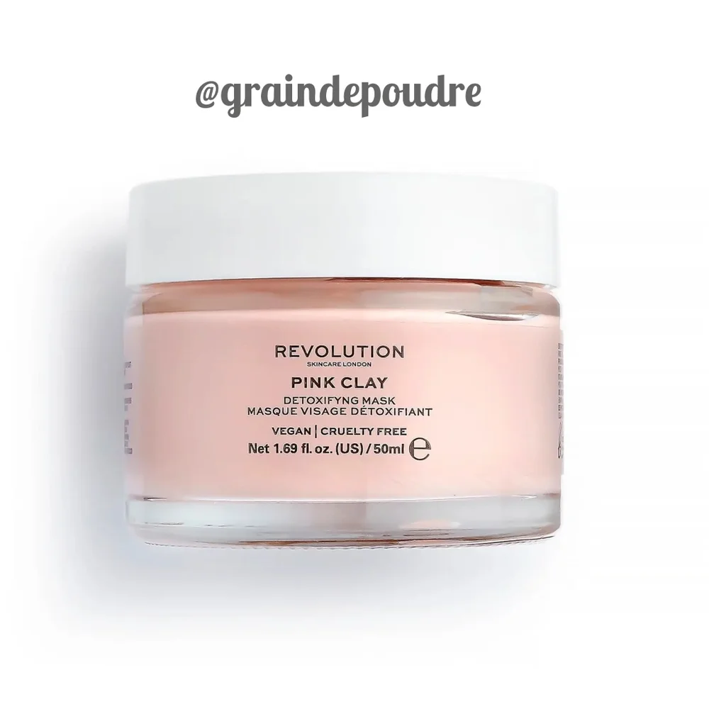 New! Revolution Pink Clay Detoxifying Mask 50ml - Picture 1 of 1